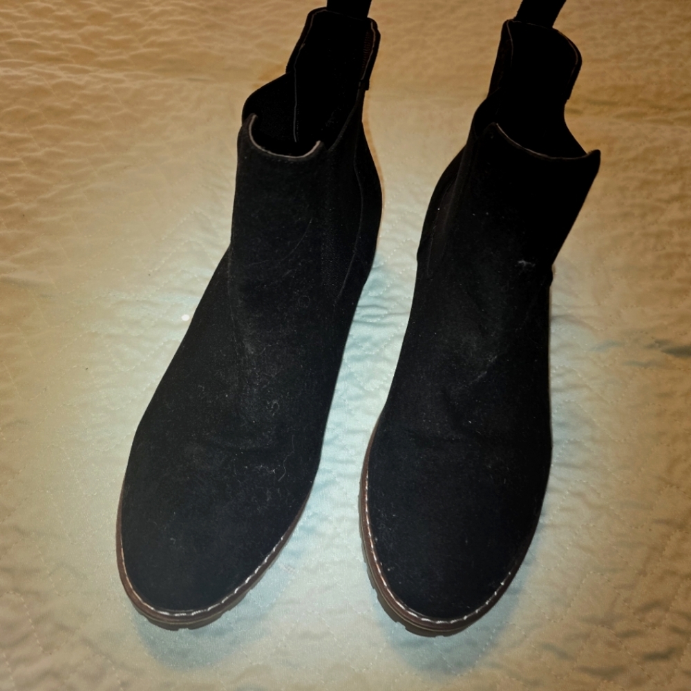 BLACK ANKLE BOOTS FROM TEMU